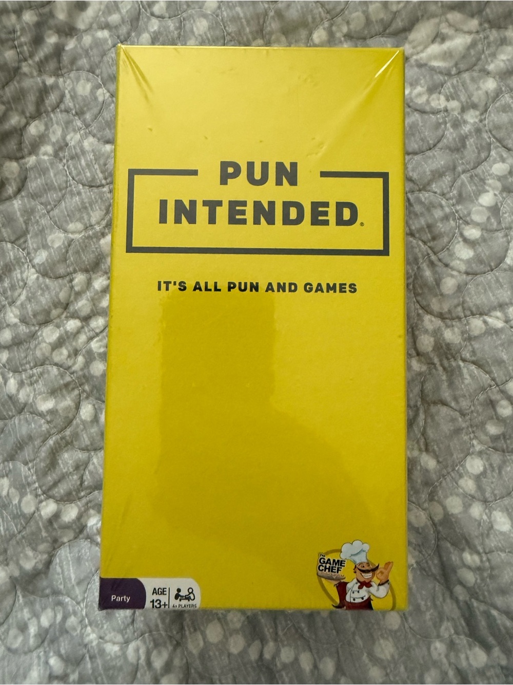 🐸 Pun Intended Party Card Game - Yellow